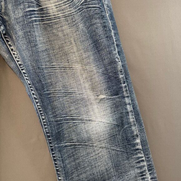 Buffalo By David Bitton Jeans 2000s Style Mens Size 38x29 Light Wash Blue - Picture 5 of 11